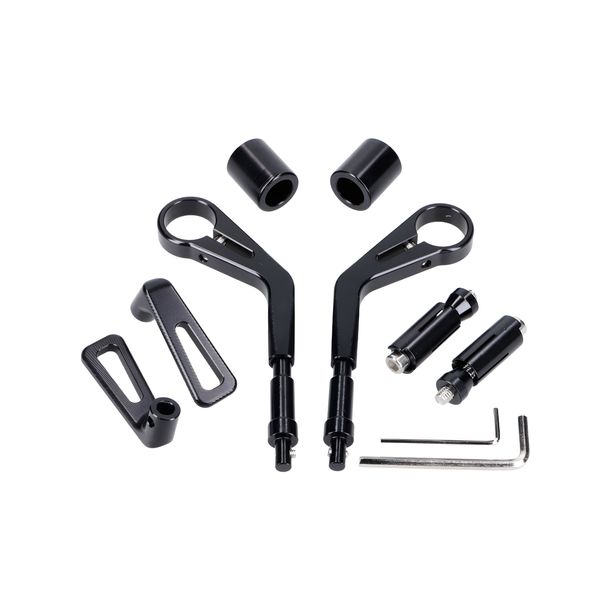 VOCA Racing CNC aluminum black brake lever protector 14mm adjustable