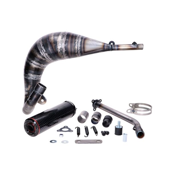 Uitlaatsysteem VOCA Racing Cross Carbon 80/90ccm voor Sherco 50 SM-R / SE-R 2014