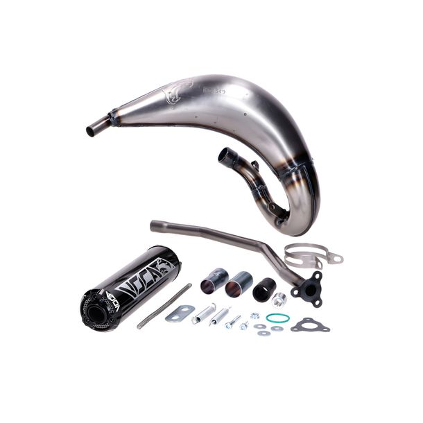 Exhaust VOCA Racing Cross 50/70ccm Silencer black for Rieju MRT50