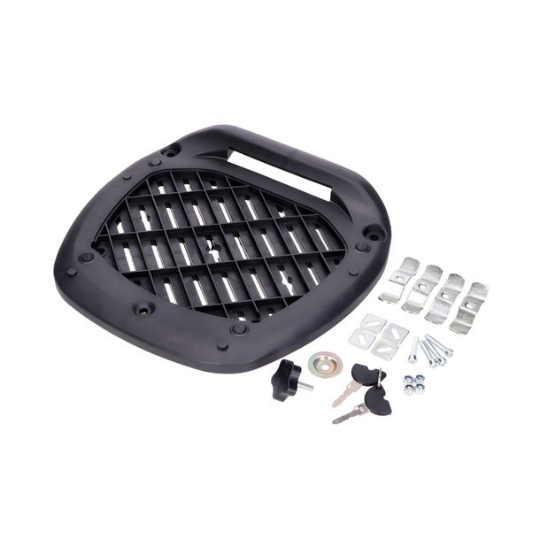 Top Case Koffer DMP 51L schwarz, Reflektor rot – Bild 5