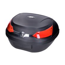 Top Case Koffer DMP 51L schwarz, Reflektor rot