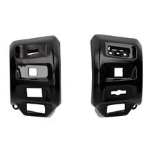 Licht- und Blinkerschalter Gehäuse Set DMP schwarz glänzend für Vespa GTS 125-300 2022