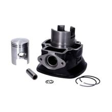 Kit de cilindros de hierro fundido gris DMP de 50 cc para Piaggio NRG, ZIP SP, Gilera Runner, Aprilia SR, Derbi GP1, DNA 50 LC