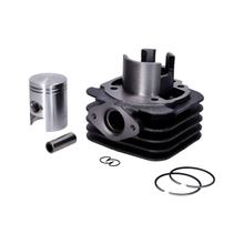Kit de cilindros de hierro fundido gris DMP de 50 cc para Piaggio, Vespa, Aprilia, Derbi, Gilera AC