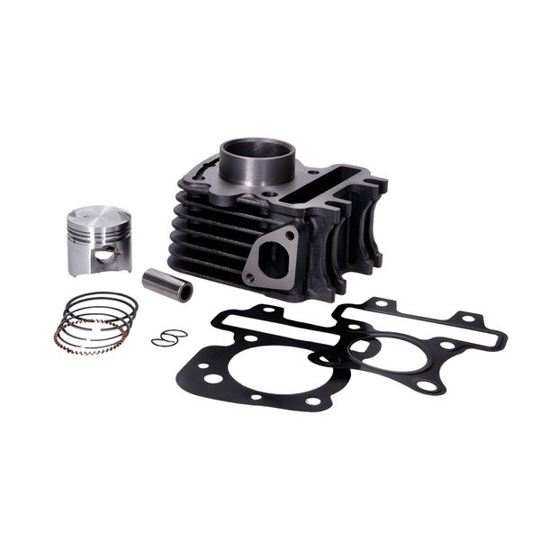 Zylinderkit DMP 50ccm Grauguss für Piaggio, Vespa LX 4T, Zip 4T 2V