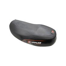 Coprisella Doppler nero/rosso per MBK Booster, Yamaha BWs 2004