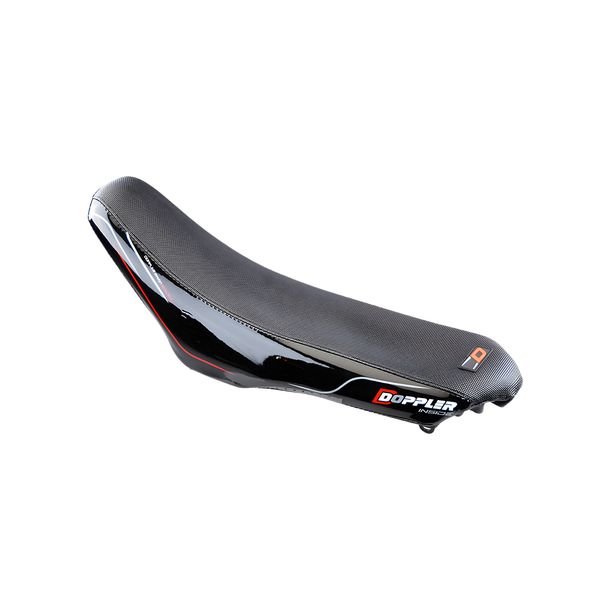 Housse de siège Doppler pour Rieju MRI noir, blanc, rouge