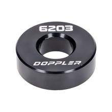 Adaptador de rolamento Doppler Alumínio CNC preto Rolamento 6203
