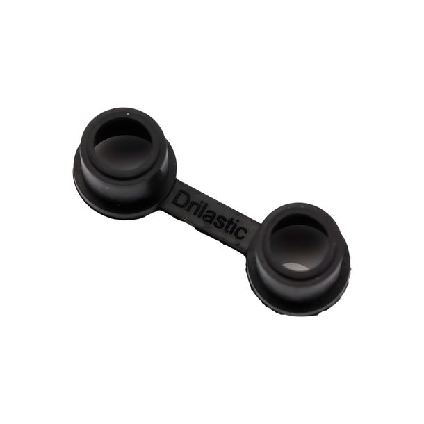 Capuchon anti-poussière Drilastic double noir pour Kreidler Florett RS RMC 06.17.19