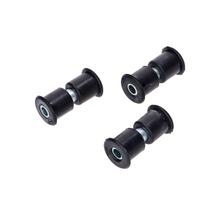 Juego de gomas de suspensión de motor Drilastic de 9 piezas negras para Sachs, Hercules Prima, MX, M, DKW y KTM