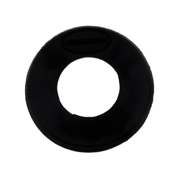 Patin de glissement fourche Telegabel Drilastic caoutchouc noir 57.05.18, 1 pièce pour Kreidler Florett RS, RMC, LF, LH, TM