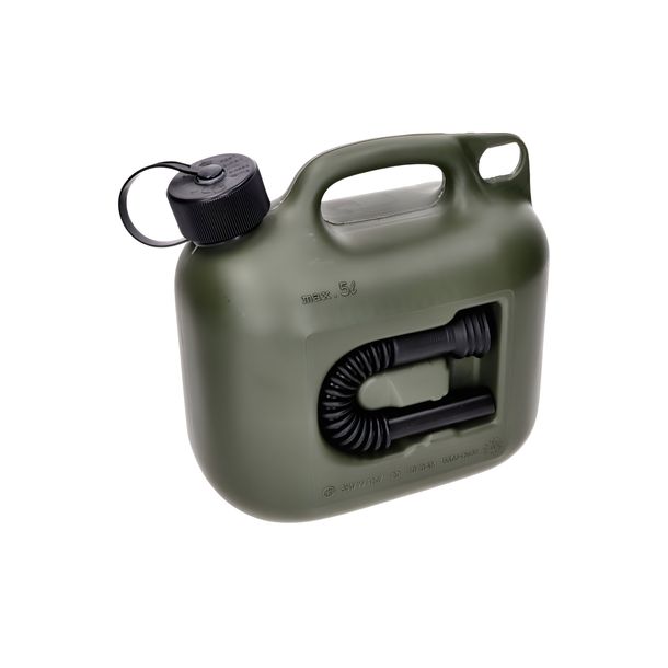 Benzinkanister Hünersdorff Premium 5L grün, UN-Zulassung