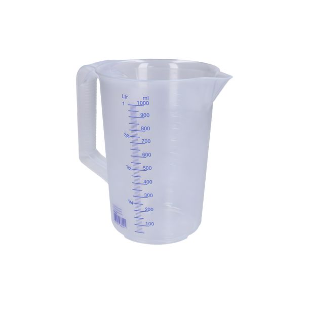 Messbecher Hünersdorff 1L Polypropylen transparent