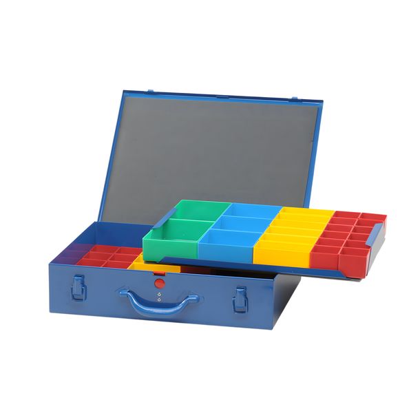 Boîte de tri métallique Hünersdorff 330x440x100mm 59 compartiments