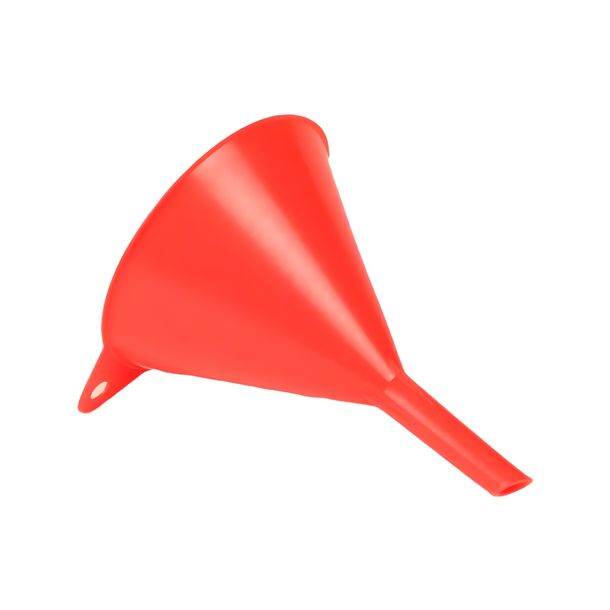 Trichter Hünersdorff 164mm rot High Density-PE