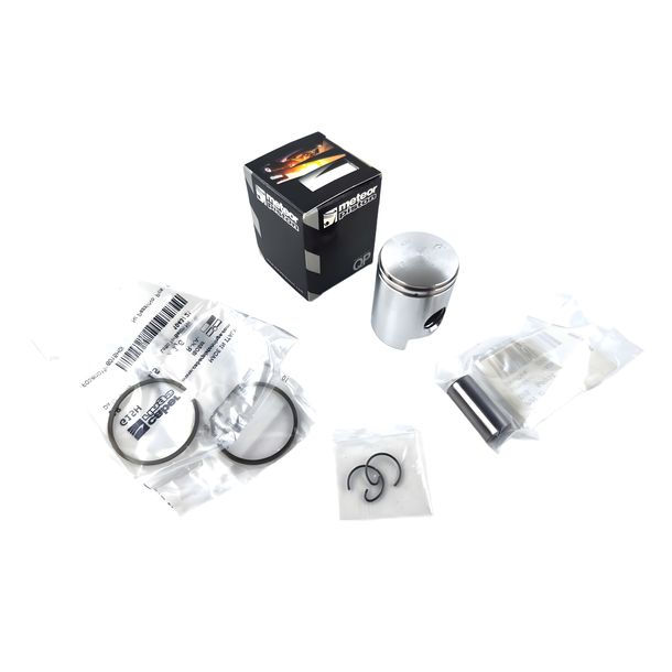 Kit de pistons Meteor en aluminium 38 mm, axe de piston 14 mm 0286.344.111 pour Hercules K 50, KX 5, Supra 4 GP, DKW RT, KTM Comet