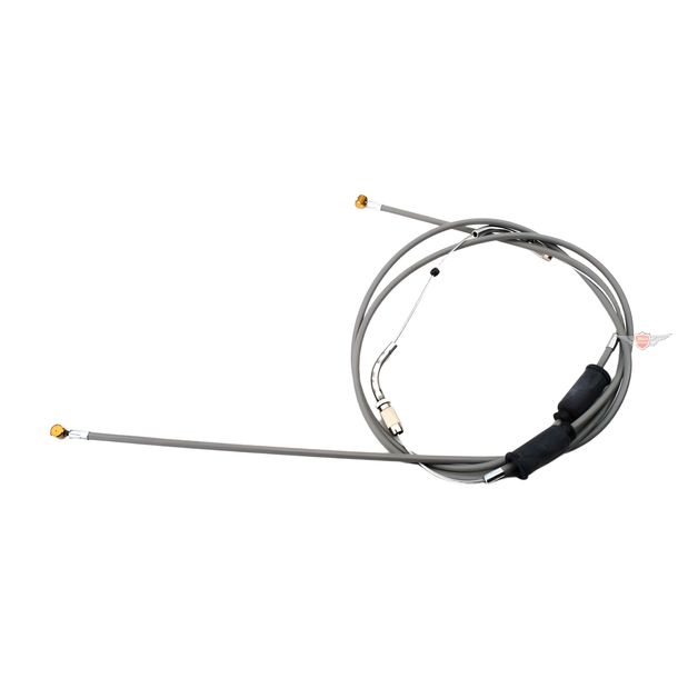 Câble d'engrenage gris MOGA complet pour DKW Hummel Standard, Victoria Moped Mokick