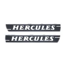 Tank Aufkleber Set MOGA 270x34mm mattschwarz für Hercules HR 1, HR 2