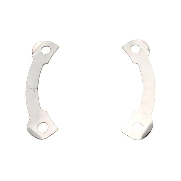 Juego de placas de seguridad de acero inoxidable MOGA para Hercules K 50 GS, K 75 GS, Mokick