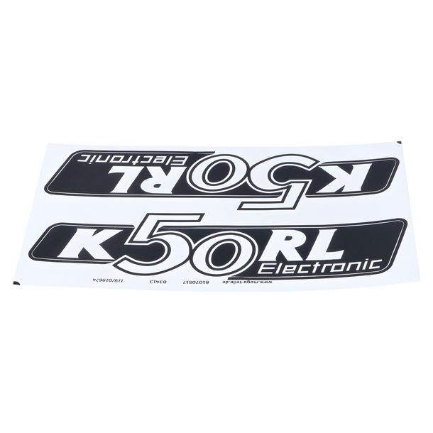 Sticker set MOGA 160x40mm, 685.947.05.01 for Hercules K 50 RL Electronic
