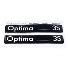 Aufkleber Satz MOGA 105x21mm für Hercules Optima 3S