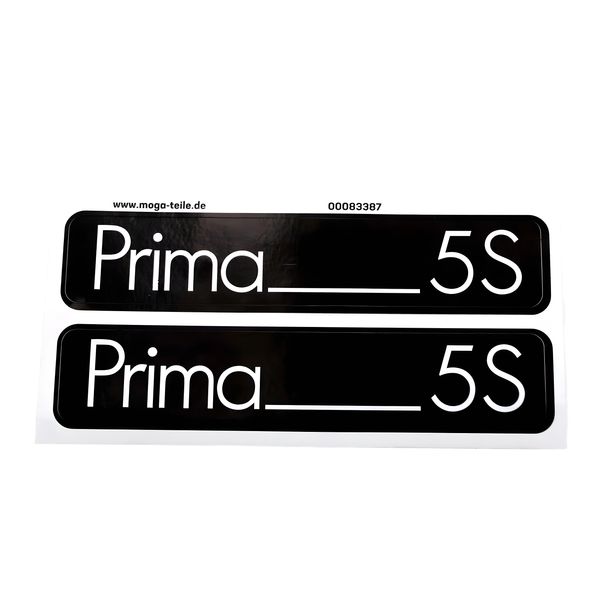 Set adesivi MOGA 634.947.05.04 per Hercules Prima 5S 105x21mm
