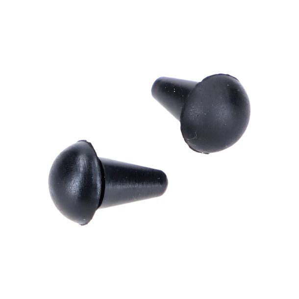Parachoques MOGA de goma negra de 4 mm para Hercules Prima, M, Optima