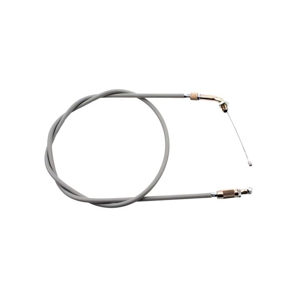 Gaszug MOGA Grau Metall für Zündapp, 442, 442-01 L0, 442-17.600