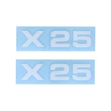 Aufkleber Satz MOGA 74x17mm für Zündappx25