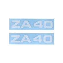 Aufkleber Satz MOGA 2-teilig 95x17mm für Zündapp ZA 40