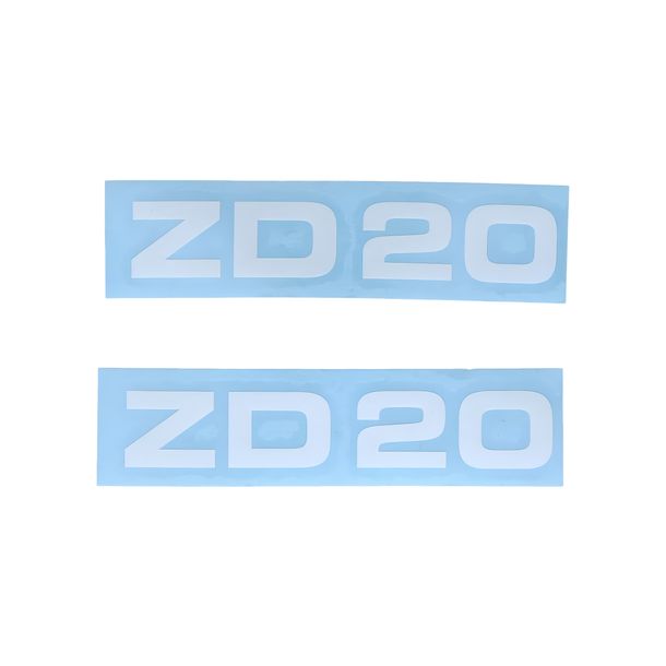 Aufkleber Satz MOGA 95x17mm für Zündapp ZD 20 Mofa