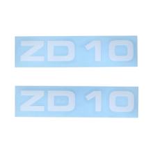 Aufkleber Satz MOGA 2 Teile 95x17mm für Zündapp ZD 10 Mofa