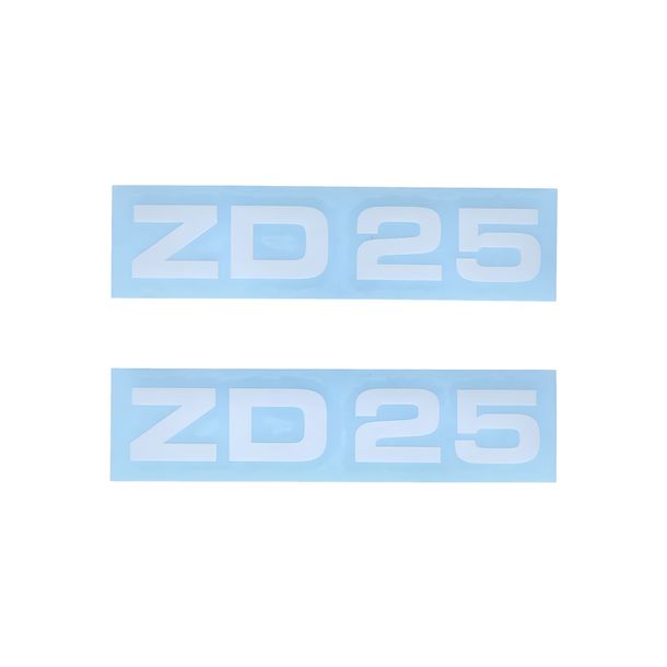 Aufkleber Satz MOGA 95x17mm für Zündapp ZD 25 Mofa