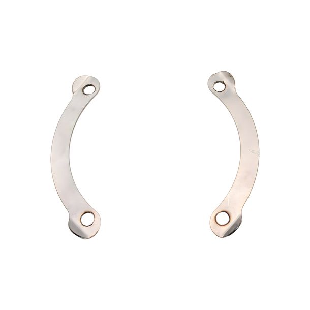 Sicherungsblech MOGA Edelstahl 2 Stück für Hercules M 1, M 2, P 1, Rixe Mofa