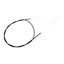 Cabo de acelerador MOGA Universal 1600mm Preto 57.64.97 para Kreidler Florett, Zündapp, Hercules
