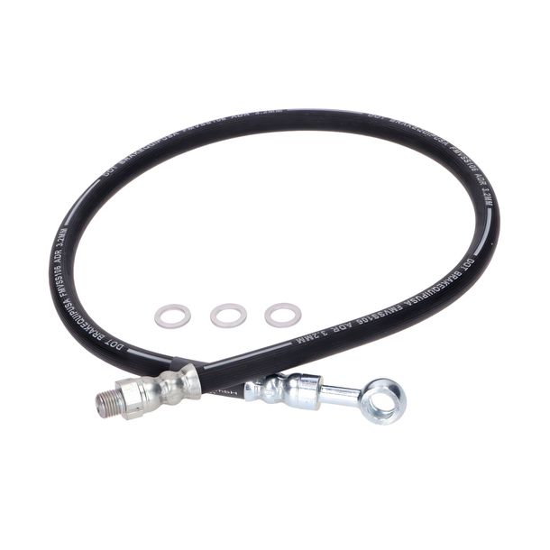 Durite de frein noire MOGA 685 mm avec joints pour Puch Monza 4 SL, 6SL