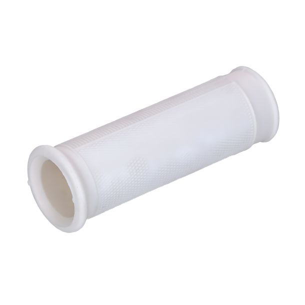 NTS Parts gasgreep 24 mm 100 mm wit universeel voor Flex Tech Retro Firenze, Fly Scooters IL Bello 1 Jmstar Eagle Motowell Retrosa Motoworx Titano SYM