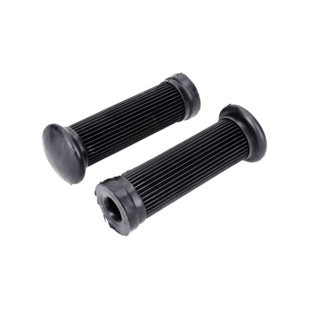 Reposapiés de goma negra NTS Parts de 104 mm para Hercules, DKW, Miele, Rixe y Sachs