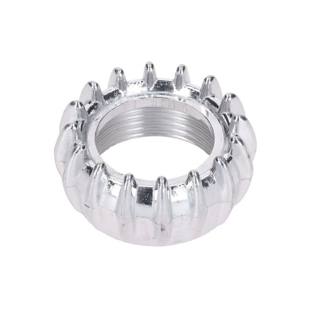 NTS Parts M35x2 29 mm aluminium spruitstukmoer voor Hercules, DKW, Miele, Gritzner, Göricke