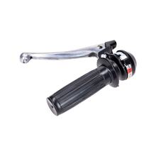 Schaltgriff Aluminium NTS Parts 3-Gang Schwarz für Kreidler Flory