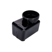 Silenciador de plástico NTS Parts de 55 mm negro, 81-613-018 para ciclomotor, ciclomotor, Mokick