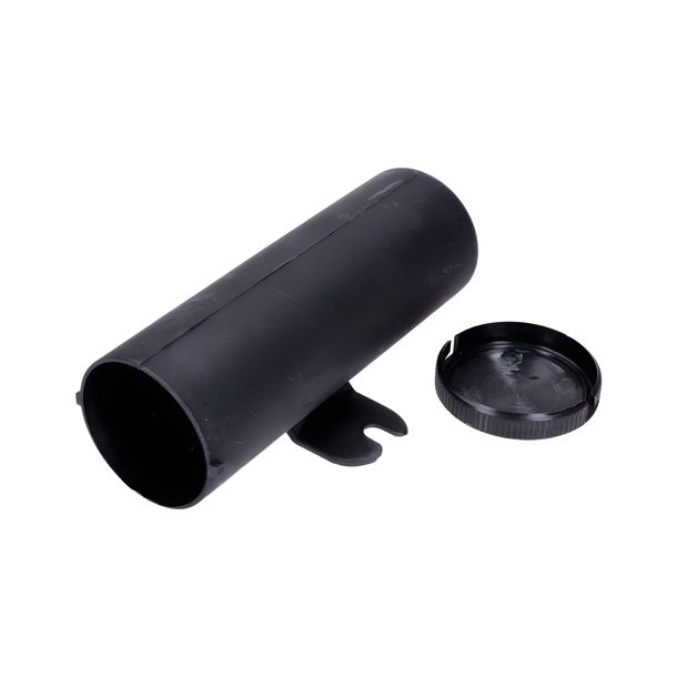 Werkzeugfach NTS Parts zylindrisch schwarz, 235820-2000 für MCB Moped Modelle