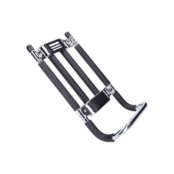 Gepäckträger Chrom schwarz für Simson Schwalbe KR51/1, KR51/2, SR4-2, SR4-3, SR4-4