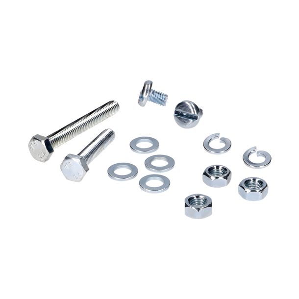 13-piece exhaust standard parts set for Simson S50, S51, S51E, S70, S70E Enduro