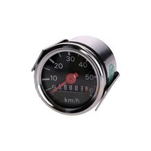 48mm black speedometer for Hercules, Simson