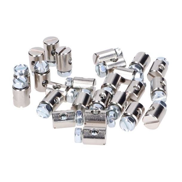 Screw nipples 7.0 x 9.0 mm 25 pieces for cable