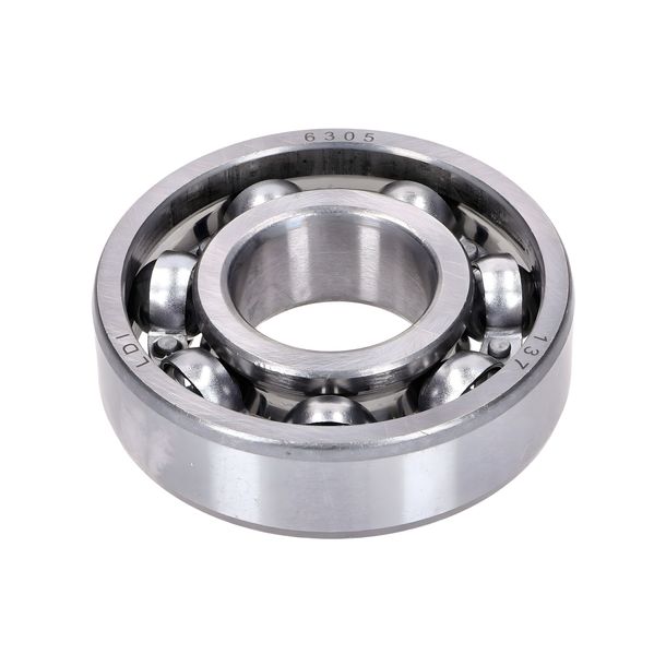 Ball bearing 25x62x17mm open on both sides, 6305.C3 universal