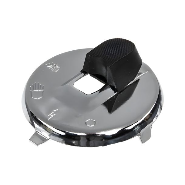 Abdeckung Zündschloss Chrom für Simson KR51/1, KR51/2 Schwalbe, SR4-2, SR4-3, SR4-4