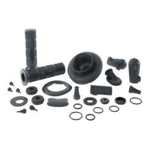 Gummiteileset Vespa V50 3. Serie 28-teilig schwarz für Vespa 50 R, Special, 125, PV, ET3