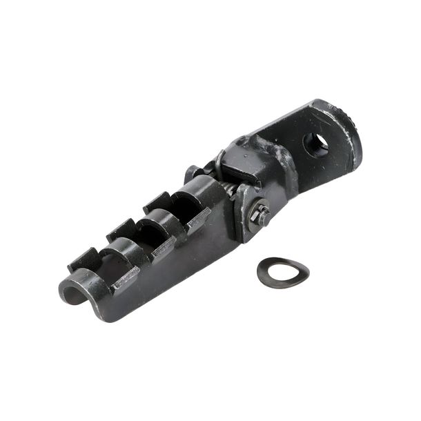 Foldable footrest for Hercules K 125 BW V2, K 180 BW